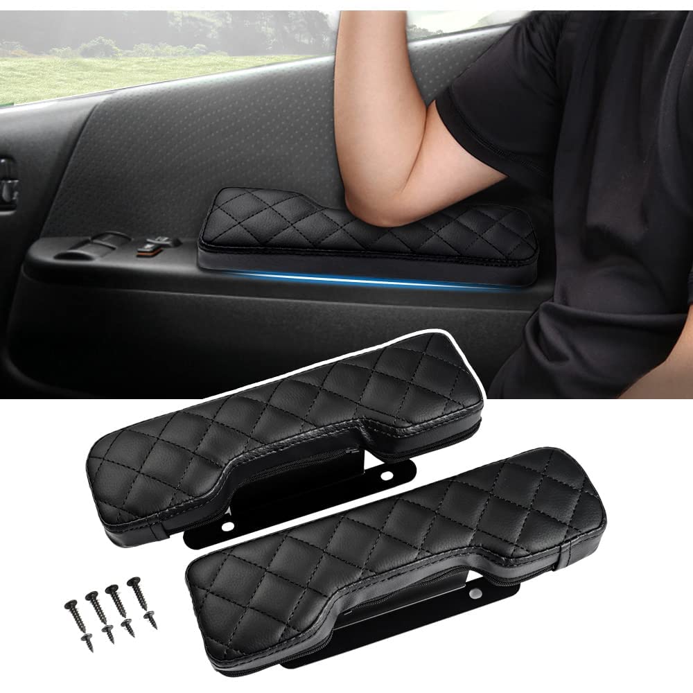 LIMSTYLE Side Door Armrests for Suzuki Every Wagon Van Every Van Custom Parts for Mazda Scrum Nissan NV100 Clipper Custom Easy Interior Set of 2 with