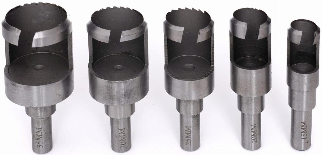 Knot and pin punch set, 10 pcs, 15-35mm KD979