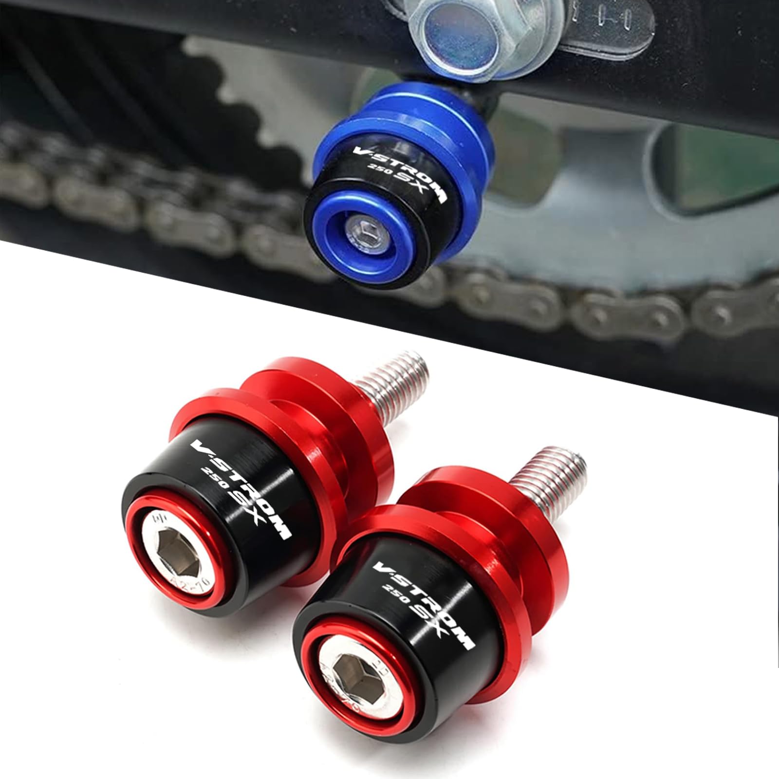 

FOR v tree 250SX v-strom 250SX 2024 2023 2022 accessories CNC aluminum alloy frame красный