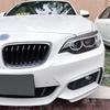Carbon Fiber Headlight Eyebrow For BMW 2 Series F22 F23 2015-2019 Front Head Light Lamp Cover Trim Headlamp Eyelid Sticker
