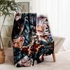 Cool Anime K-Kagurabachi printed throw blanket—lightweight,soft,warm;versatile blanket all seasons—perfect air-conditioning throw,nap blanket