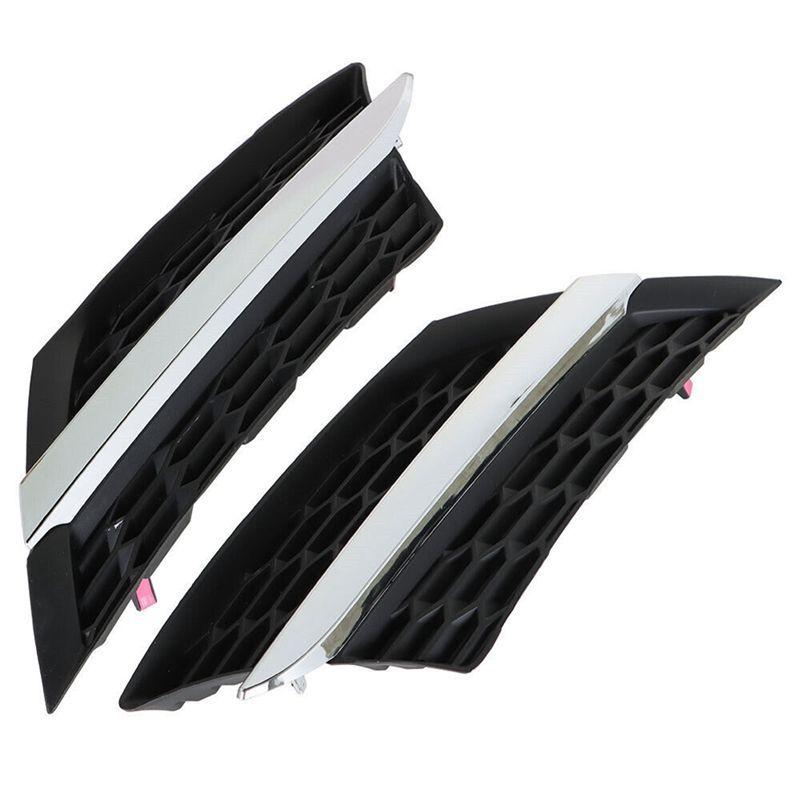 N61R-Front Upper Hood Bumper Grille Grill For Toyota RAV4 2013-2015 Front Upper Bumper Kidney Grille Grill ,1 Pair