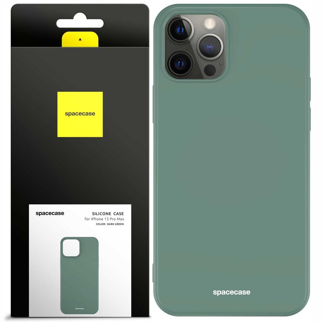 Sc Silicone Case Iphone 13 Pro Max Dark Green
