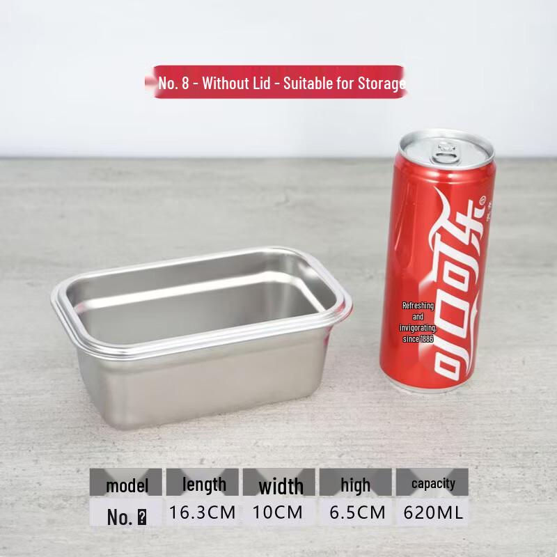 

304 Stainless Steel Refrigerator Storage Container