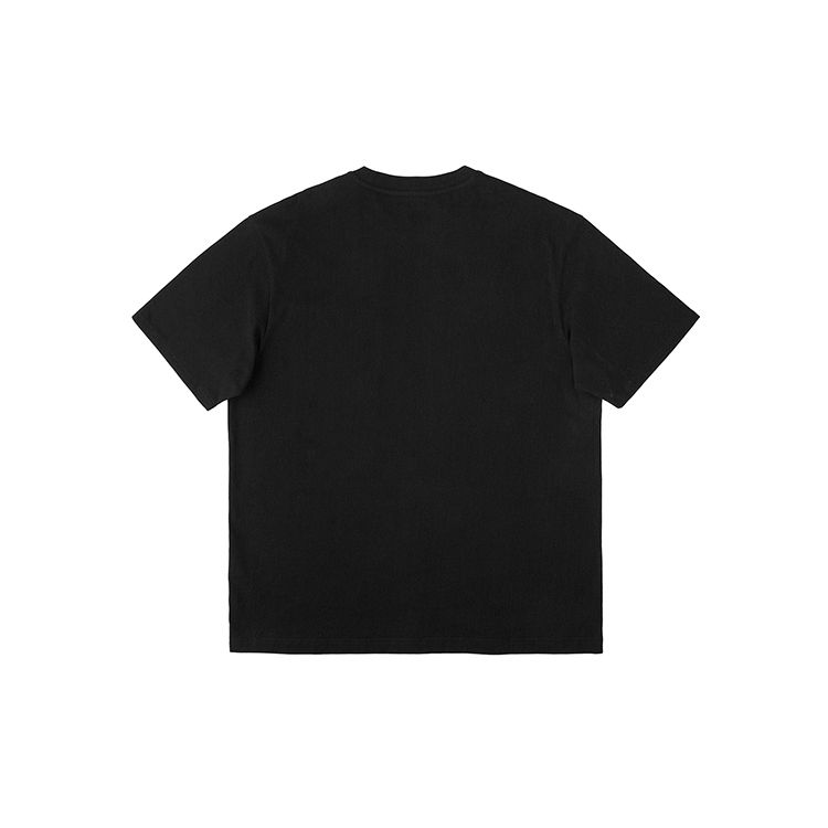 Comfortable Round Neck Mesh Pocket Design Short Sleeve T-Shirt Men tops Black LMT0081403RX00FK11000