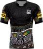 Penrith Panthers Indigene Rugby Trikot Aufwärm-T-Shirt