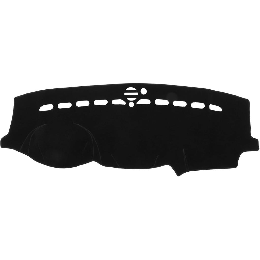 Car Dashboard Cover Mat Compatible for Jeep Grand Cherokee 2021-2023, Protective Polyester Black Center Console Interior Trim Dash Board Mat