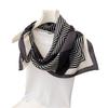 Simple geometric paper pattern imitation velvet herringbone pattern cotton and linen feeling small square scarf silk scarf headscarf shawl decorative
