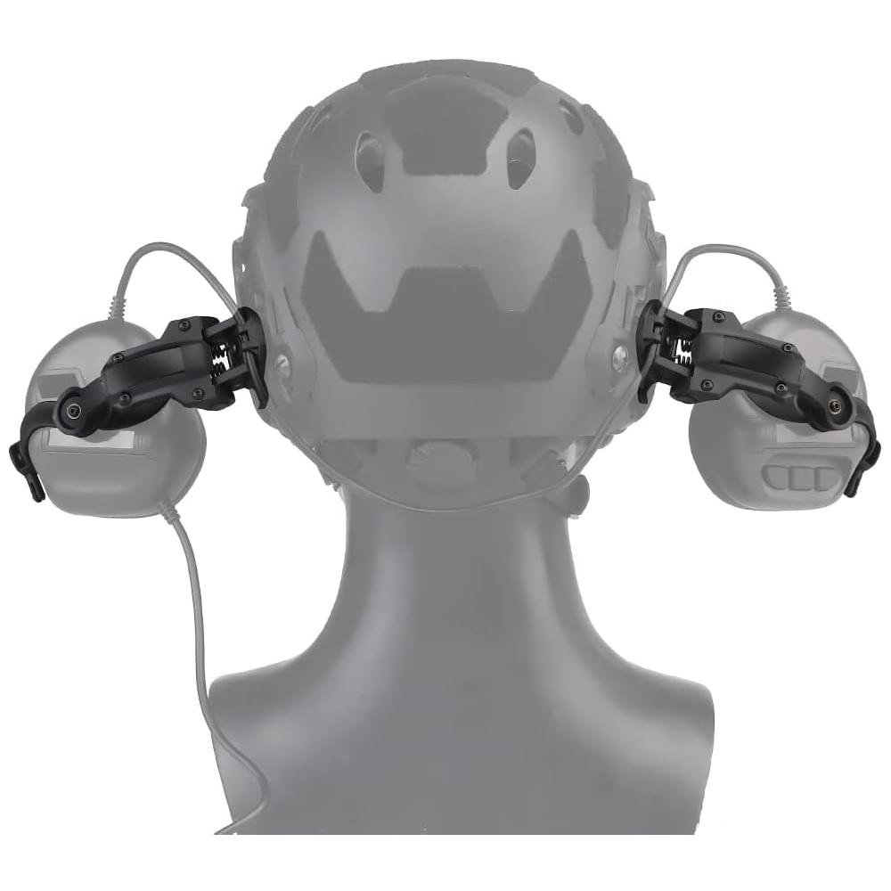 Fast Helmet ARC Wendy Rail Adapter Suspension Headphones Bracket Multi-Angle Rotation Tactical Pickup Headset Bracket