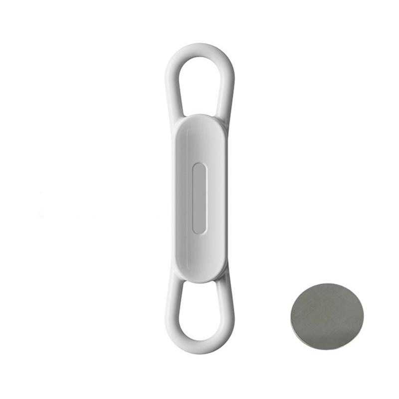 Magnetic Pen Holder Silicone Pencil Holders Adjustable Pen Pencil Holder Sticker For Refrigerator Whiteboards Marker Organizer