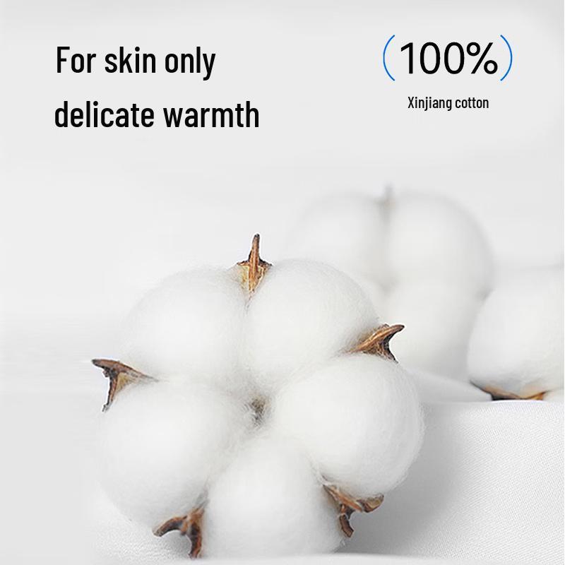 Langsasha Unisex bawełniany T-shirt z długim rękawem