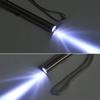 Stainless Steel Nurse Pocket Flashlight Portable Nursing Penlight Professional LED Mini Torch  Home