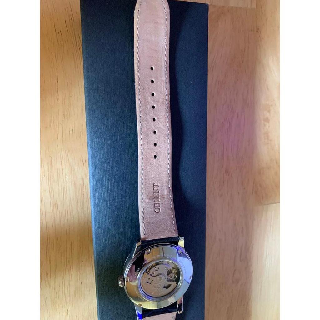 Used ORIENT automatic watch dark blue