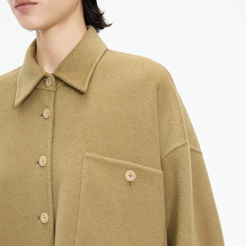 JNBY Wool Blend Loose A-line Jacket