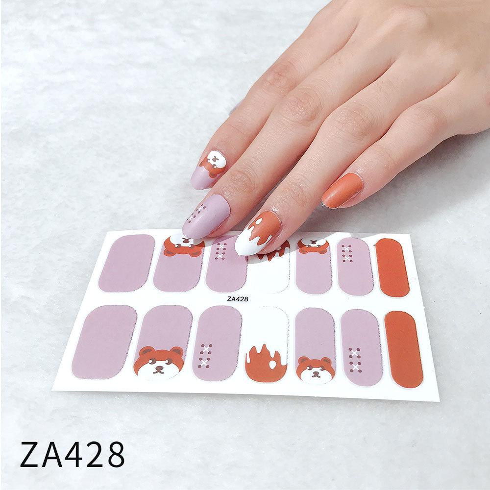 Nail Art Stickers Small Fresh Nail Art Stickers Leopard Print Nail Stickers Nail Stickers