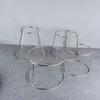 Stainless Steel Double Layer Seafood Platter: Sashimi, Oyster, Shrimp, Crab Tower Buffet Display Stand & Dim Sum Rack