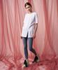 Pelimela Two-Way Long T-Shirt (White)