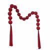 Foam Ball Garland Wedding Cloth Ball String Smooth Decoration Hanging Ornaments Foam Balloon Celebration