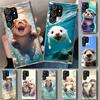 Animal Otter Cute Cartoon Phone Case Cover for Samsung Galaxy S26 S25 Edge S24 S23 Ultra S22 Plus S21 FE S20 + Art Customized Fu