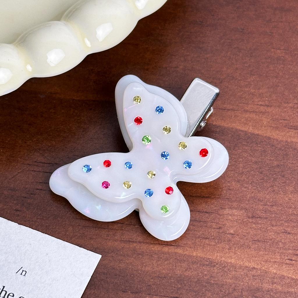 Hair Elegant Butterfly Clamps In Assorted Colors With A Glamorous Touch For Women