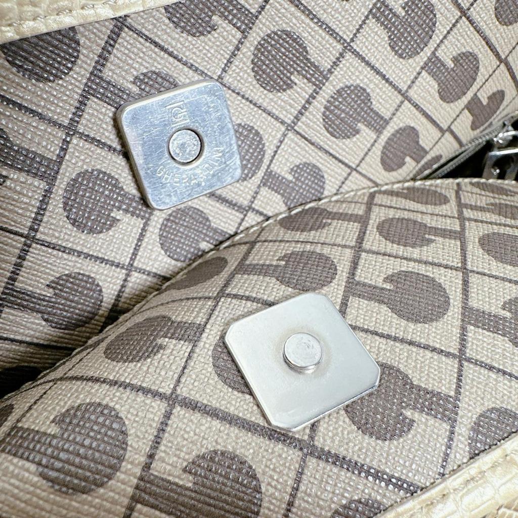 GHERARDINI Softy Handbag PVC beige Women Used