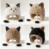 Warm Winter Hat Windproof Earmuff Hat Cute Faux Fur Hat  for Women