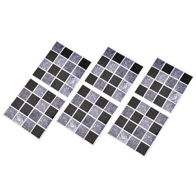 Accessories Stickers Art Decals PVC Waterproof 40X Bathroom Decor Kitchen Mosaic Ornament Supplies Tile Stickers