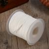 30M Premium Cotton Wicks Spool for Making DIY Pillars Tapers Braided Curling with Metal Tabs Sturdy