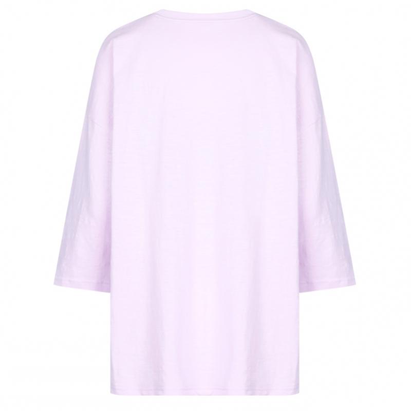 Shop   Women Slub Cotton 3 4 Sleeve Tee Mustard Dai Wsh 1112