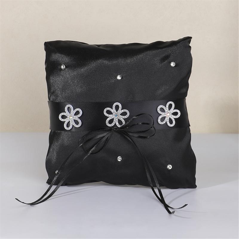 Elegant French Wedding RingsHolder Basket For Party Of Washable Cloth