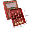 Christmas Cutlery with Gift Box, Fork And Spoon Set, Multipurpose Tea Spoons,
