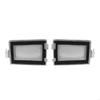 28GC Rear License Plate Lamp Cover Precise Fit High Brightness IP67 Waterproof Polycarbonate Housing 68020954AB 68020955AB