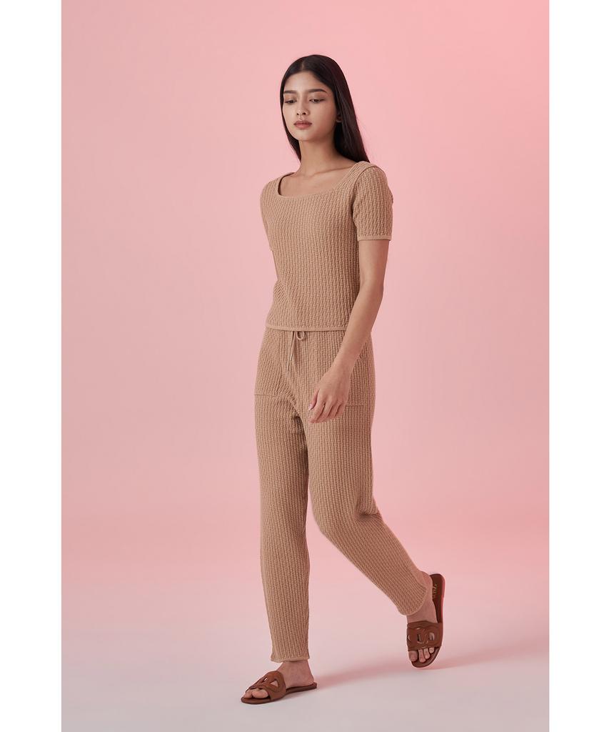 IOLO Women'S Signature Straight Pants_Beige
