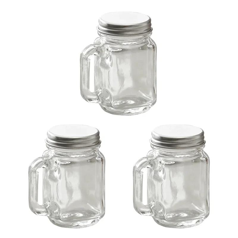 35ml Sub Bottle Mini Seal with Lid Coffee Concentrate Essential Oil Aromatherapy Milk Honey Bottle Small Sample Storage Glass