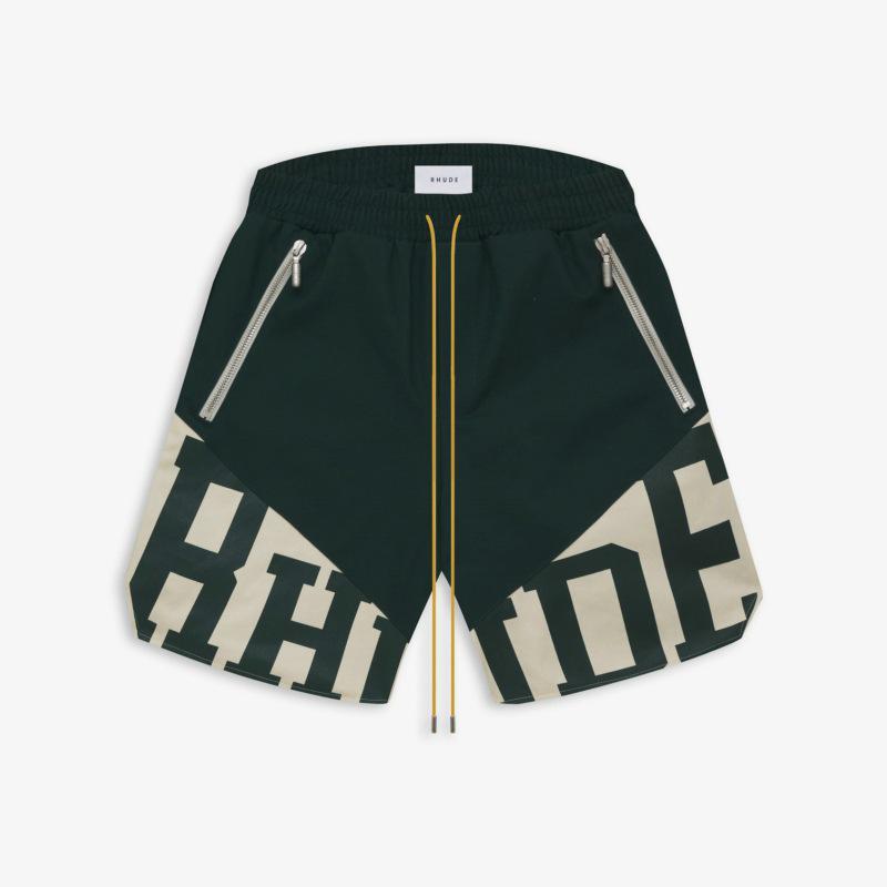 

RHUDE Ретро Пэчворк Полосатые Мужские Спортивные Шорты Пятиточки XL