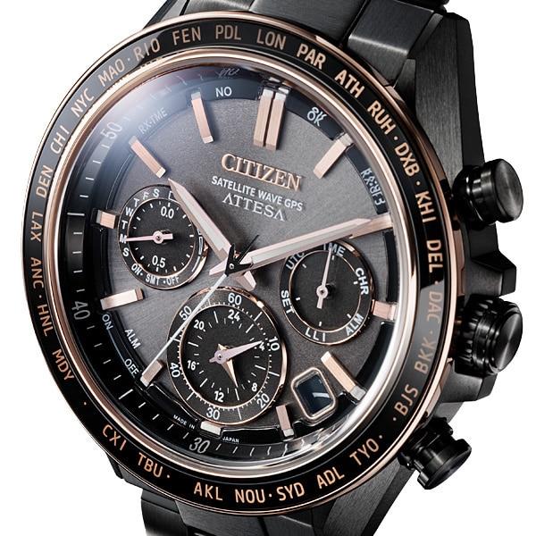 Citizen CC4074-61W ( Watch ATTESA ACT Line Black Titanium Series Solar-powered Eco-Drive GPS Radio-controlled Double Direct Flight)