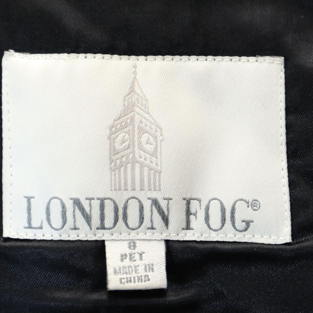 LONDON FOG with liner trench coat 8PET black Women Used