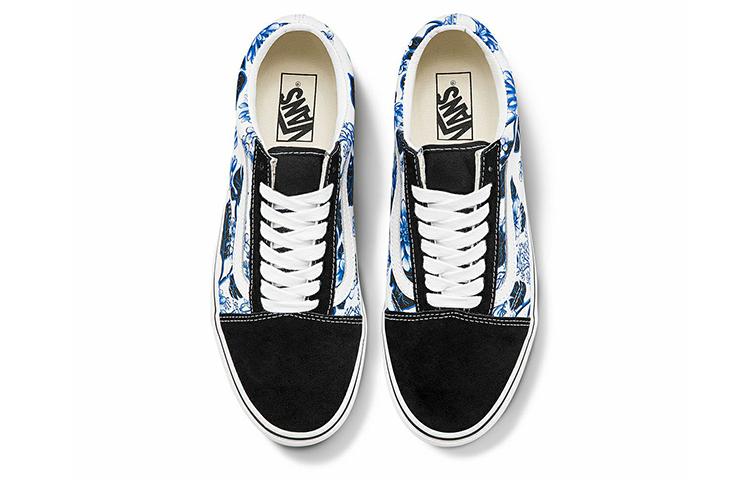Old Skool Vans 'Floral Blue' VN0A7Q2JY6Z