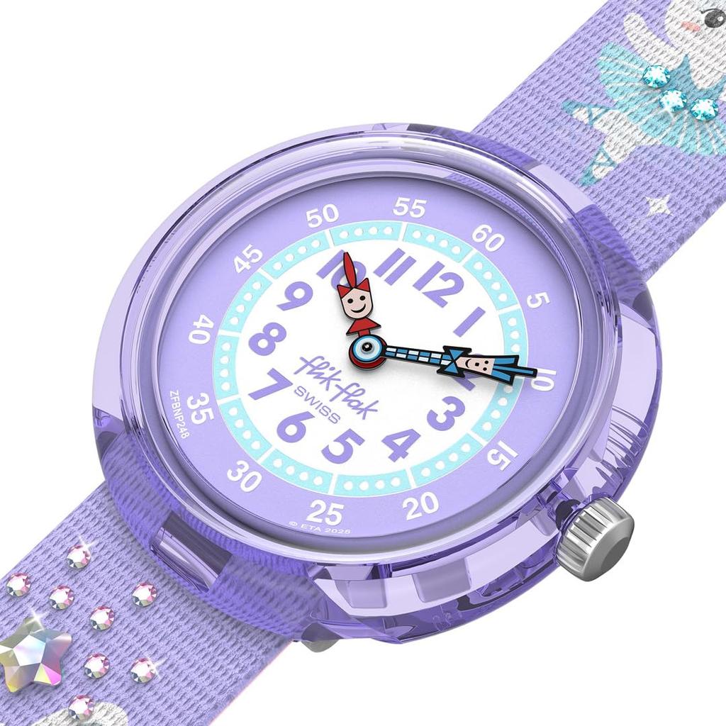 Watch SHINING TUTU FBNP248 Purple [Flick Flack] Kids' Girls'