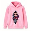 Kinder Jungen Mädchen Fußball Star Grafik Hoodie, Lässiger Pullover Sweatshirt Mit Stilvollem Fußballspieler Druck, Weiches Sportliches Oberteil Für Teen Fußballfans