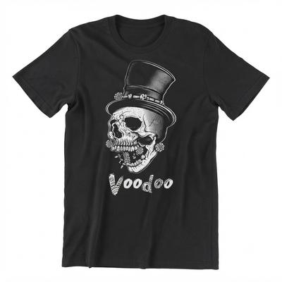 Voodoo Skull Head Funny Karma T-Shirt Halloween Gift