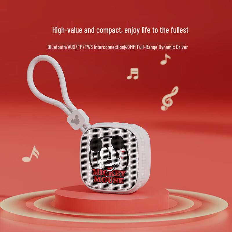 Disney Wireless Half-in-Ear Bluetooth Headset & Speaker Set with Power Bank