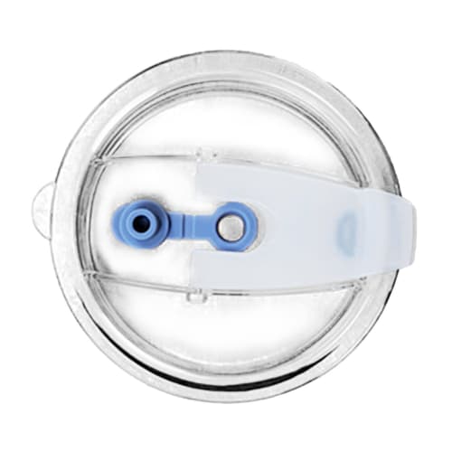 30oz Cup Lid, Replacement, Heat-Resistant, Airtight, Black, with Silicone Seal, Non-Slip (White)