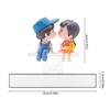 Car Accessory Car Interior Sliding Cartoon Couple Decoration Cute Figurine Ornament Vehicle Interior Accessory