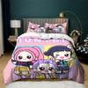 Star Kpop Bedding Set Soft Breathable Duvet Cover Set For Bedroom All Season Lightweight Quilt Cover With 2 Pillowsham