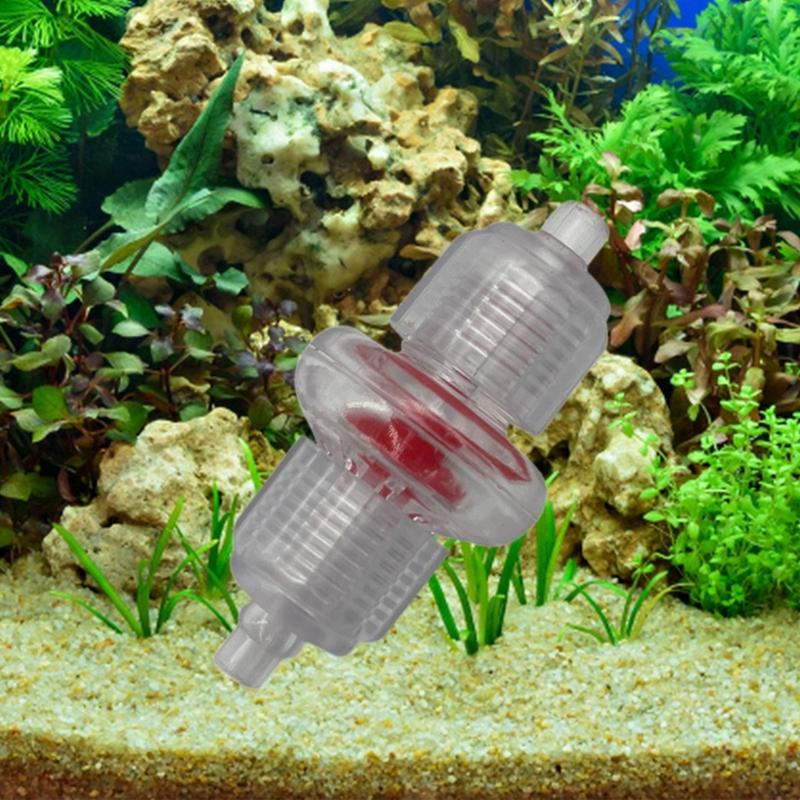 10PCS NonReturn Check Valves For Fish Tanks Air Pumps 3/16Inch Airline Tubing Unidirectional Valves Aquarium Accessories