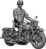 H3 Model 1/48 WWII US Airborne Division American Rider (with Motorcycle) 3D Printer Kit HS48109 (Person)