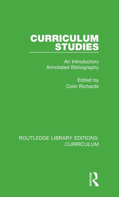 Bok Curriculum Studies : An Introductory Annotated Bibliography