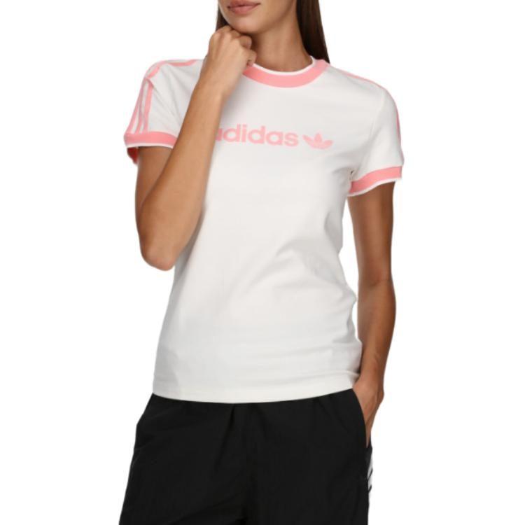 Adidas Originals Badge T Shirt Women's Cloud White IY9234