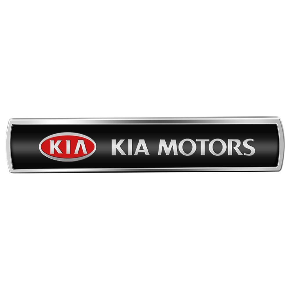 SKTF2 1Pcs Metal Car Emblem Body Trunk Decoration Sticker Accessories For Kia Picanto Rio Ceed Sportage Cerato Soul Sorento Optima
